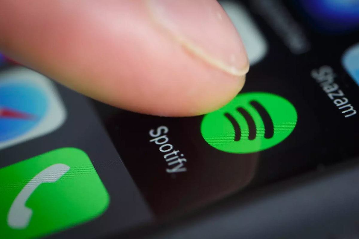Spotify Mobile App Redesign free users playlist songs music tracks
