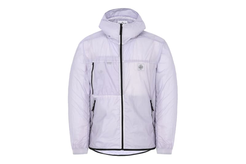 Stone Island Lamy Velour Capsule Collection Lightweight Packable Jacket Maroon Lavender Blue Grey Cobalt Blue Ink Blue Light Military Green Outerwear Jackets and Coat web store how to buy purchase cop pick up