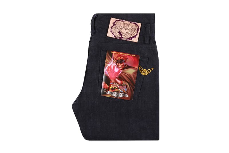 Street Fighter II Naked Famous Round 2 Collaboration collection denim jeans button down up shirts 2018 release date info drop