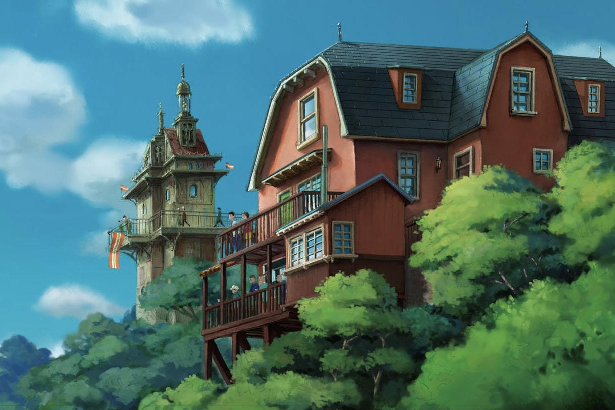 Studio Ghibli Theme Park Plan Aichi My Neighbor Totoro Princess Mononoke Whisper of the Heart Howl's Moving Castle Drawings Style Dondoko Forest