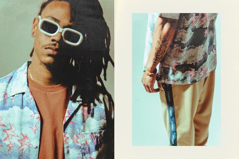 Stüssy Spring Summer 2018 lookbook feature sneaker boutique shirts T-shirts shorts release info
