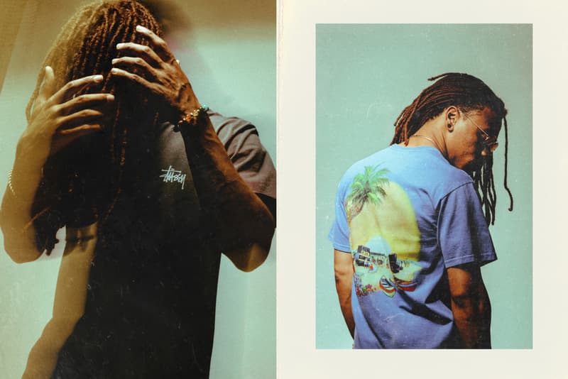 Stüssy Spring Summer 2018 lookbook feature sneaker boutique shirts T-shirts shorts release info