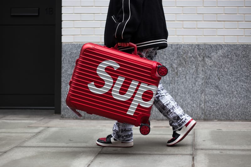 supreme rimowa red