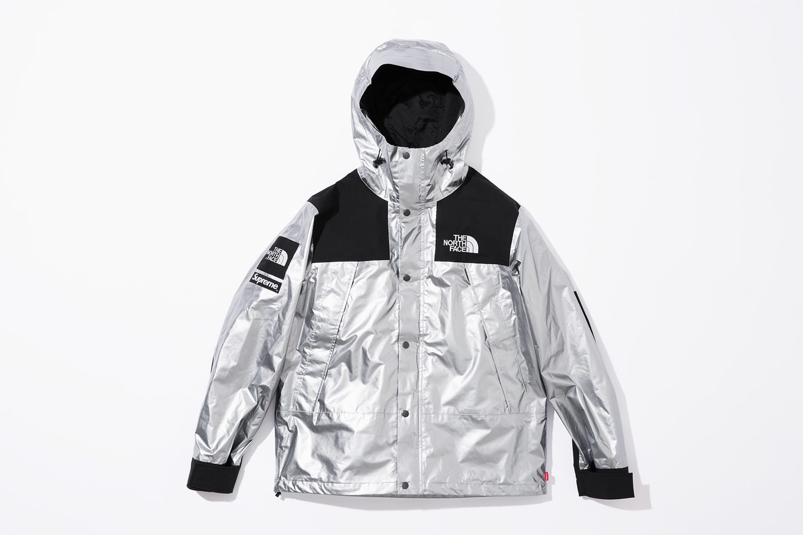 the north face silver jacket 