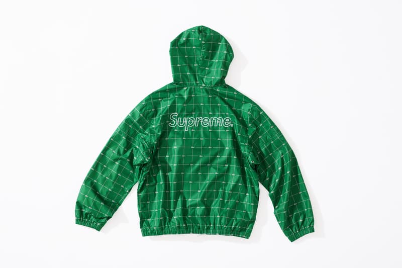 Supreme x Lacoste Spring 2018 Collection Shirts Polos René Lacoste French Paris Tennis Supreme New York Fashion Streetwear Bucket hats Bum Bags Valour Track Pants Track suit 3m reflective varsity jacket