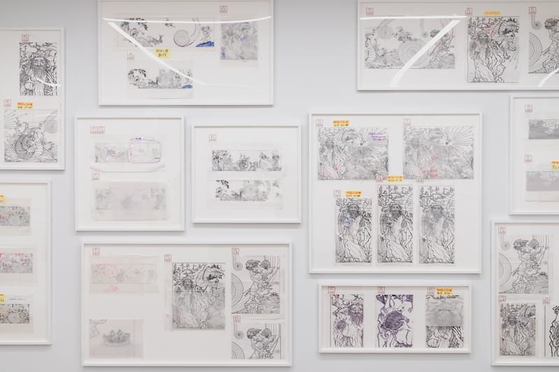 takashi murakami gallerie perrotin heads heads exhibition paintings francis bacon soga shohaku art artworks