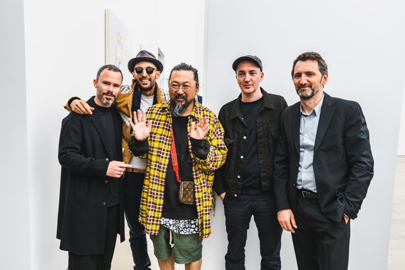 takashi murakami gallerie perrotin heads heads exhibition paintings francis bacon soga shohaku art artworks