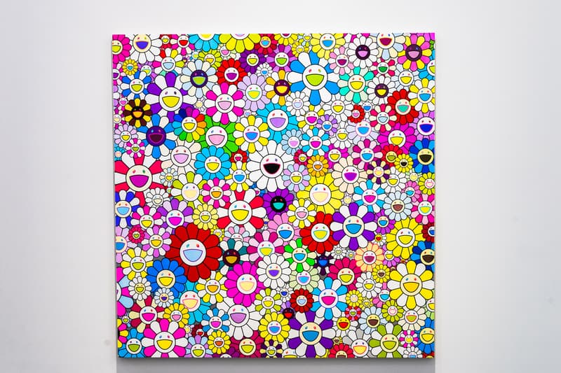 takashi murakami gallerie perrotin heads heads exhibition paintings francis bacon soga shohaku art artworks