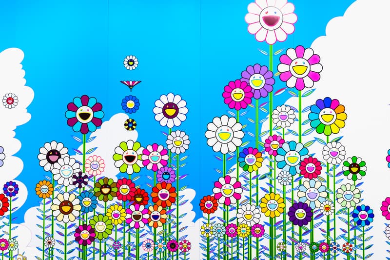 takashi murakami gallerie perrotin heads heads exhibition paintings francis bacon soga shohaku art artworks