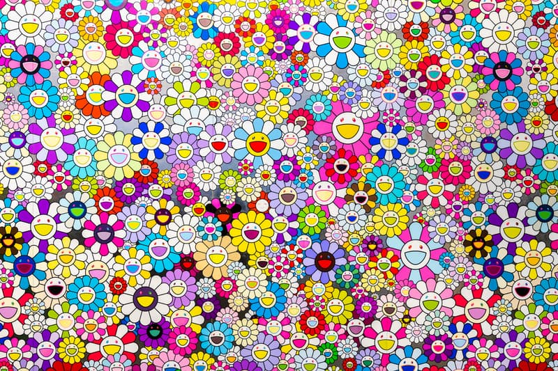 takashi murakami gallerie perrotin heads heads exhibition paintings francis bacon soga shohaku art artworks