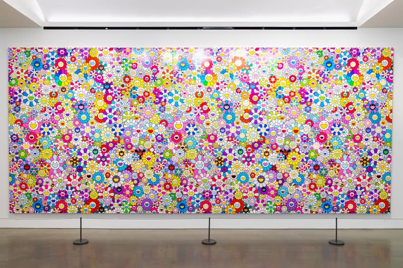 takashi murakami gallerie perrotin heads heads exhibition paintings francis bacon soga shohaku art artworks