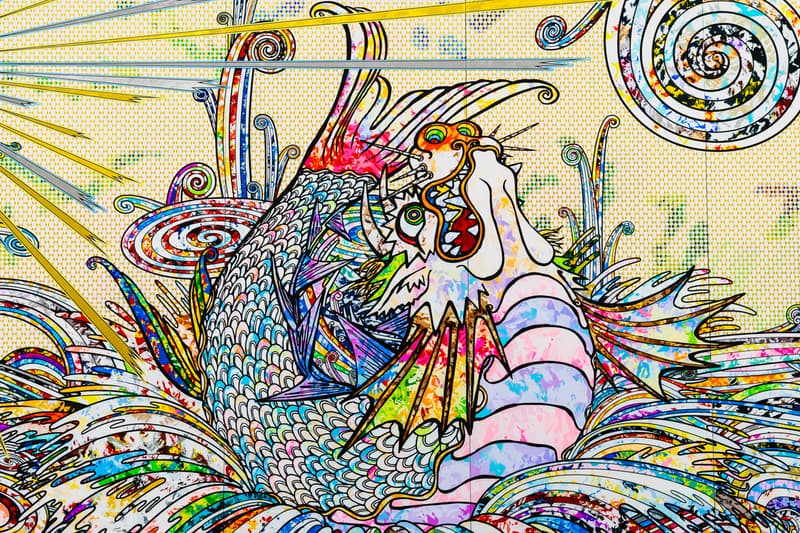 takashi murakami gallerie perrotin heads heads exhibition paintings francis bacon soga shohaku art artworks