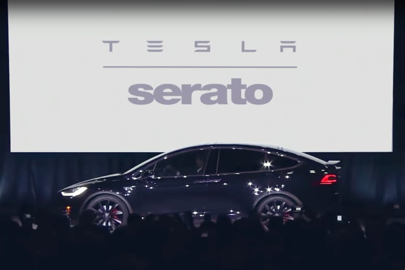 Tesla & Serato Announce World's First DJ-Drive System