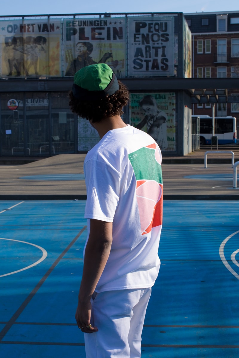 The Long Shot Exp. Experiment Spring/Summer 2018 Lookbook Collection Manchester Made In Britain Handmade capsule hats bags T-shirts tees graphic screen printed