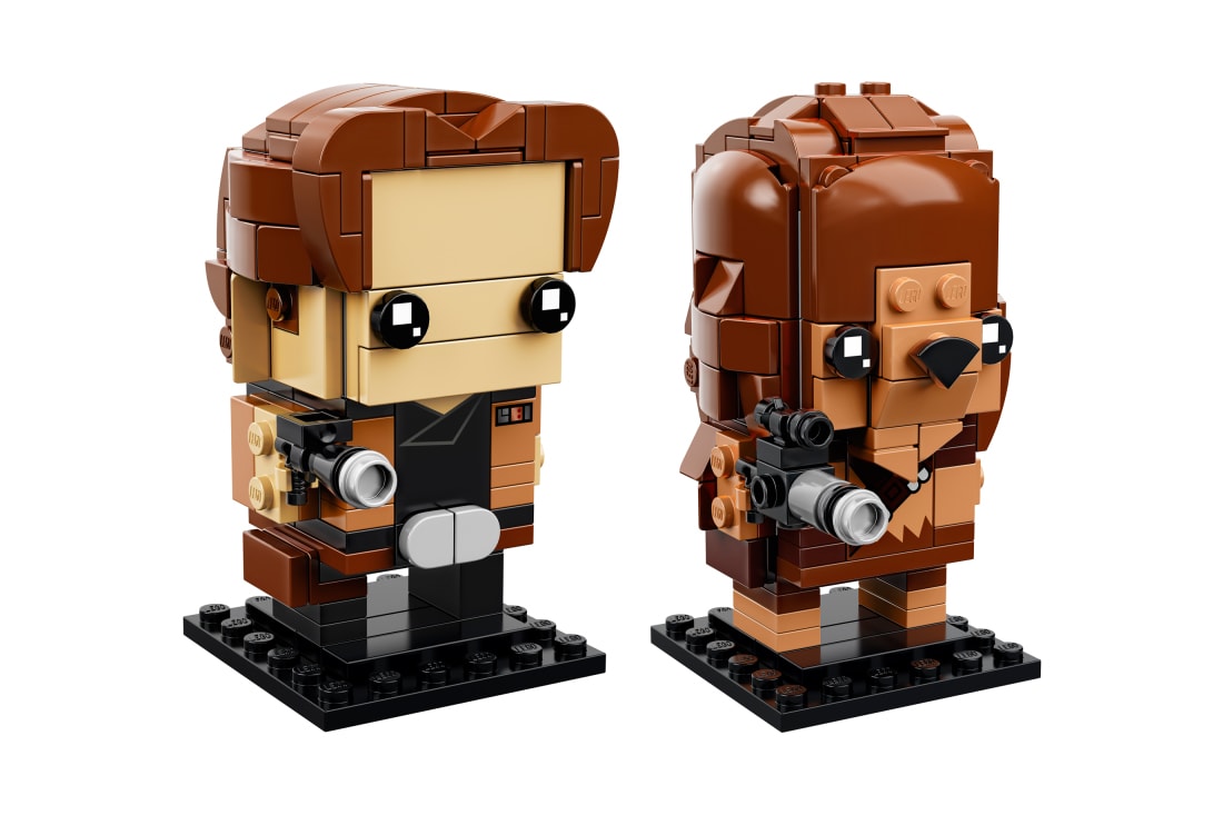 The New Lego Solo: A Star Wars Story Sets Imperial Patrol Battle Pack Han Solo's Landspeeder Moloch's Landspeeder Imperial TIE Fighter Kessel Run Millennium Falcon Constraction Figures Brickheadz