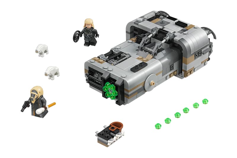 The New Lego Solo: A Star Wars Story Sets Imperial Patrol Battle Pack Han Solo's Landspeeder Moloch's Landspeeder Imperial TIE Fighter Kessel Run Millennium Falcon Constraction Figures Brickheadz