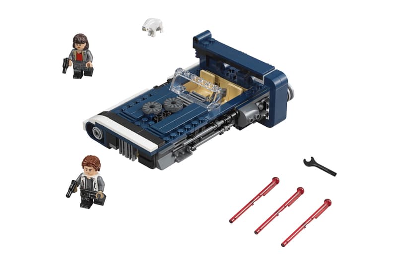 The New Lego Solo: A Star Wars Story Sets Imperial Patrol Battle Pack Han Solo's Landspeeder Moloch's Landspeeder Imperial TIE Fighter Kessel Run Millennium Falcon Constraction Figures Brickheadz