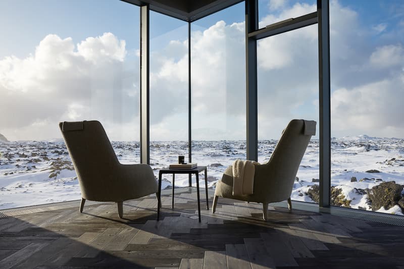 The Retreat Blue Lagoon Iceland Hotel lava flow luxury spa suite reykjavik