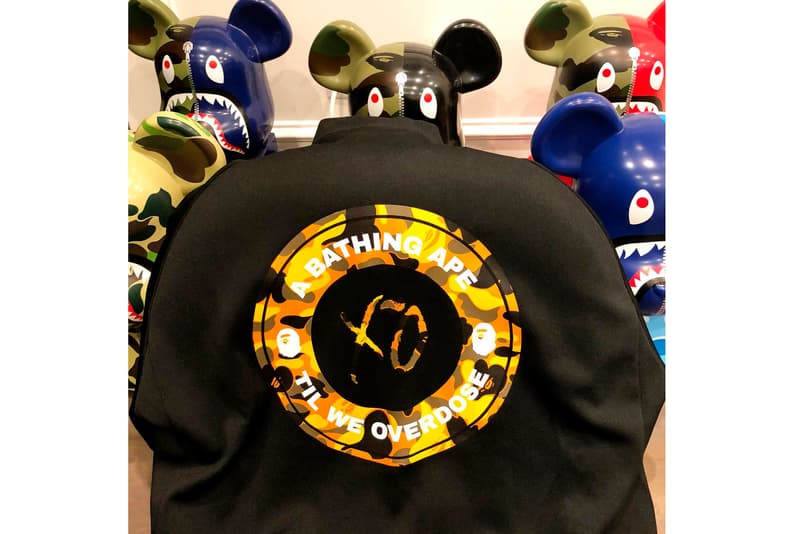 The Weeknd BAPE Collaboration teaser a bathing ape xo starboy abel ape head bearbricks