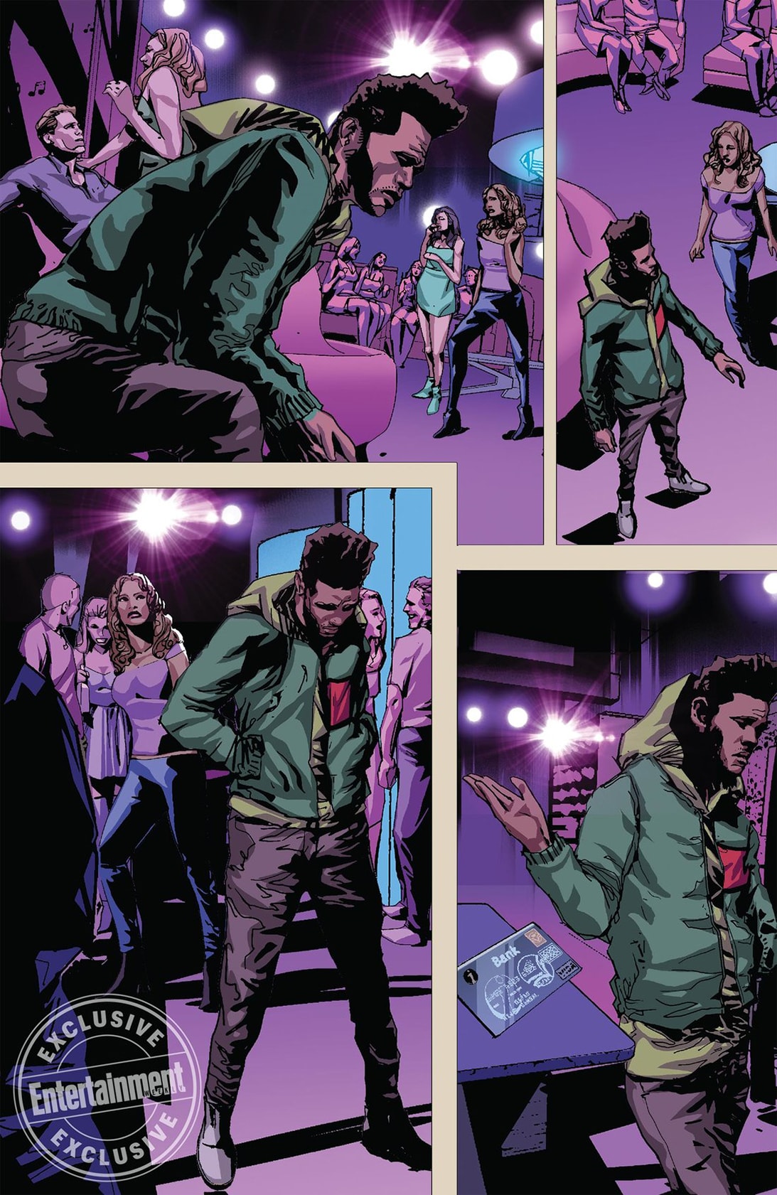 The Weeknd Starboy Marvel Comic inside preview june 13 release april 19 2018 debut launch exclusive abel tesfaye