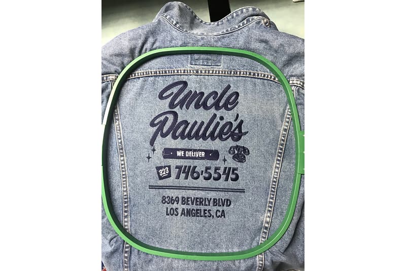 Uncle Paulie's Deli Dan Mcgee Denim Jackets trucker embroidery release info