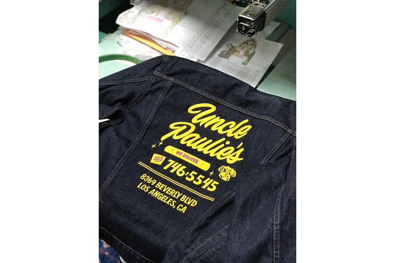 Uncle Paulie's Deli Dan Mcgee Denim Jackets trucker embroidery release info