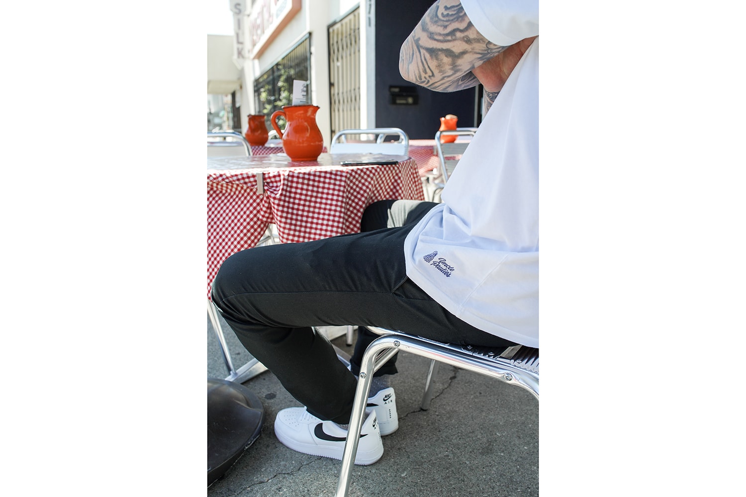 Uncle Paulie’s Deli Standard Issue Tees Shirt collaboration peacoat white release info