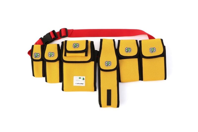 UNDERCOVER FULL-BK DJ DARUMA Poggy the man motofumi collaboration bag spring summer 2018 collaboration collection drop release launch date info april 28 2018 japan lab madstore isetan bag pouch waist body black white blue yellow