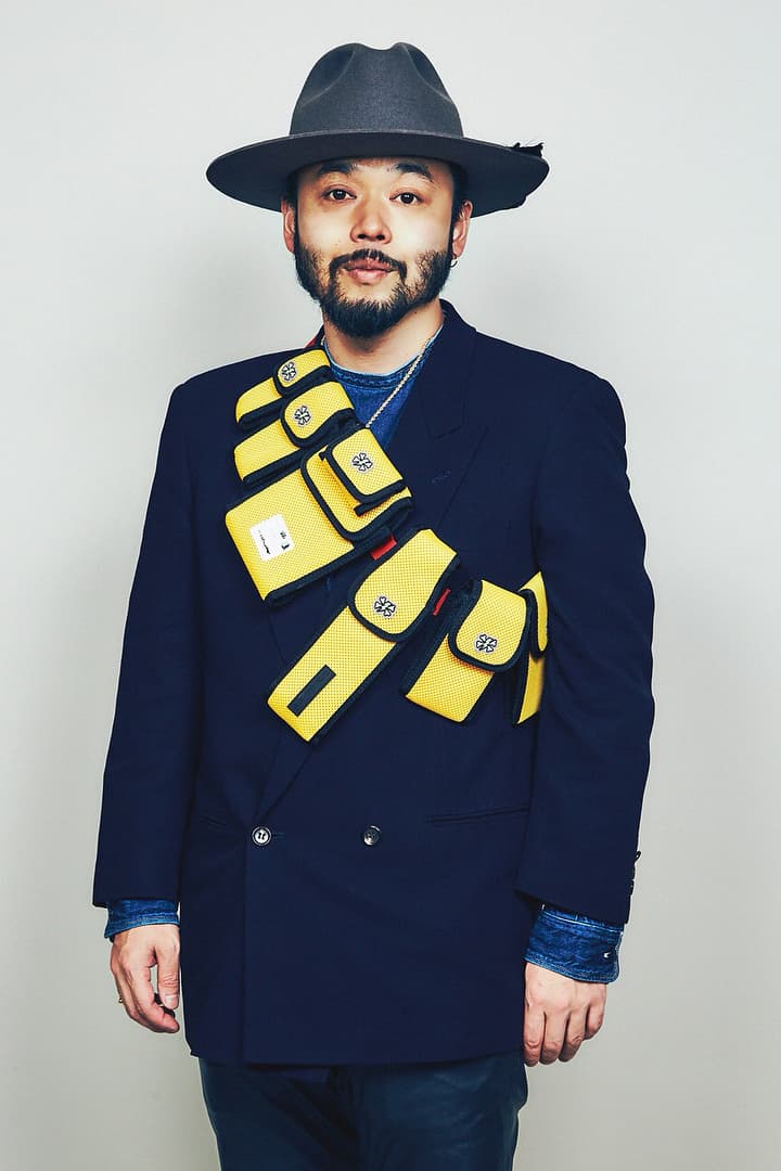 UNDERCOVER FULL-BK DJ DARUMA Poggy the man motofumi collaboration bag spring summer 2018 collaboration collection drop release launch date info april 28 2018 japan lab madstore isetan bag pouch waist body black white blue yellow