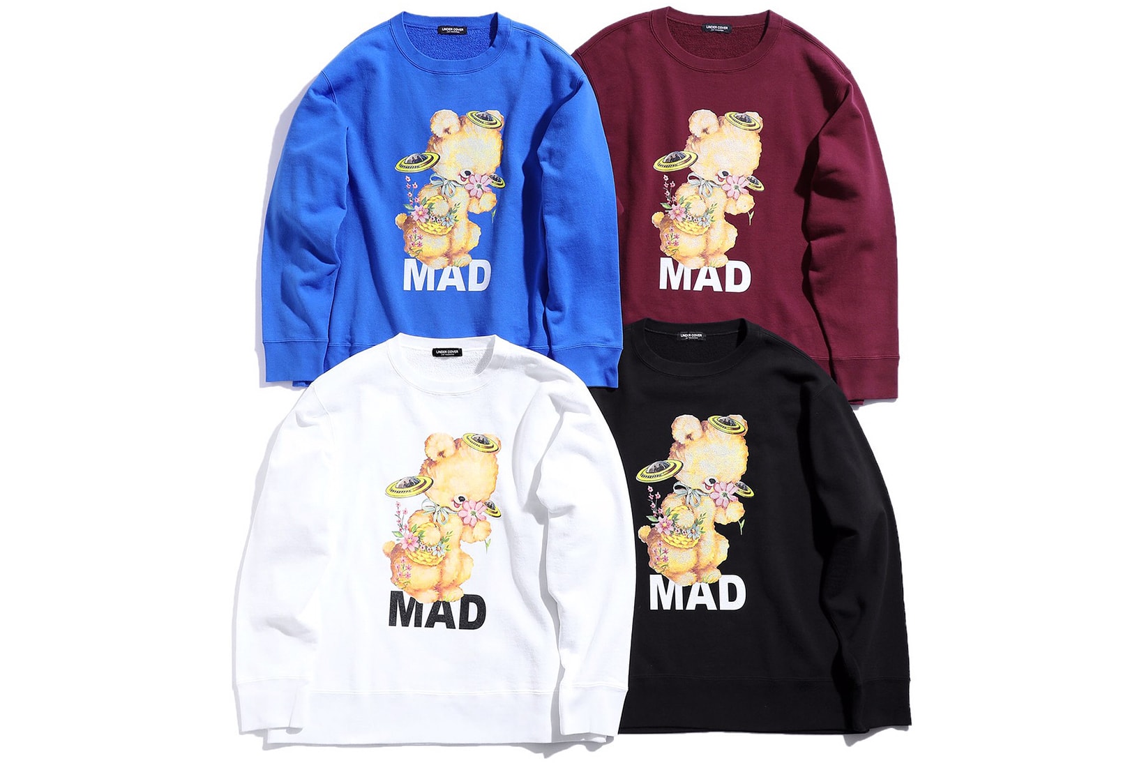 UNDERCOVER Spring/Summer 2018 MADSTORE Exclusives drop coaches jacket tee shirt collection long sleeve graphic UC japan exclusive sweater april 21