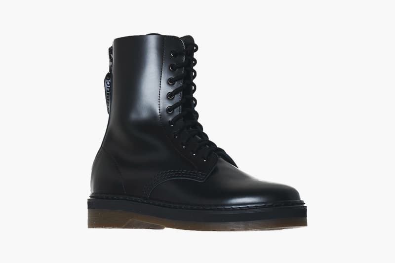 UNDERCOVER Spiritual Noise Combat Boots release info black red spring summer 2018