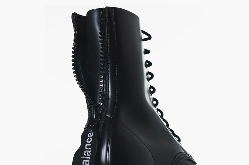 UNDERCOVER Spiritual Noise Combat Boots release info black red spring summer 2018