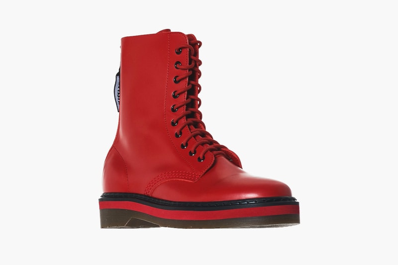 UNDERCOVER Spiritual Noise Combat Boots release info black red spring summer 2018