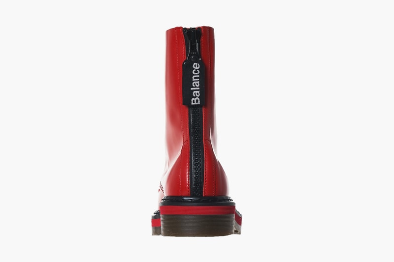 UNDERCOVER Spiritual Noise Combat Boots release info black red spring summer 2018