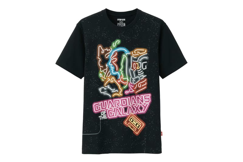 Uniqlo Marvel UT Grand Prix 2018 T-Shirt Collection Captain America Iron Man Spiderman Hulk Guardians of The Galaxy