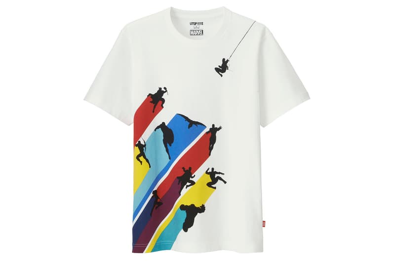 Uniqlo Marvel UT Grand Prix 2018 T-Shirt Collection Captain America Iron Man Spiderman Hulk Guardians of The Galaxy