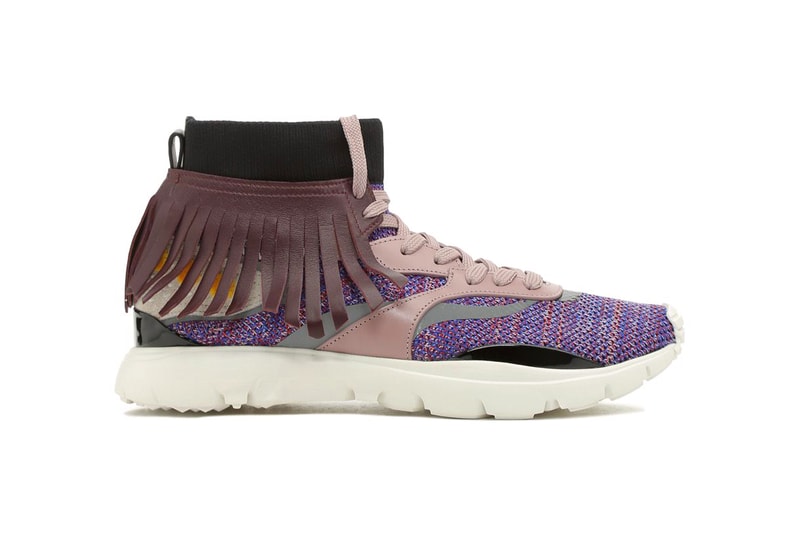 Valentino Heroes Tribe Sneakers Spring Summer 2018 drop release leather fringe skirt mocassin runway maison garavani runner designer sneaker design Pierpaolo Piccioli