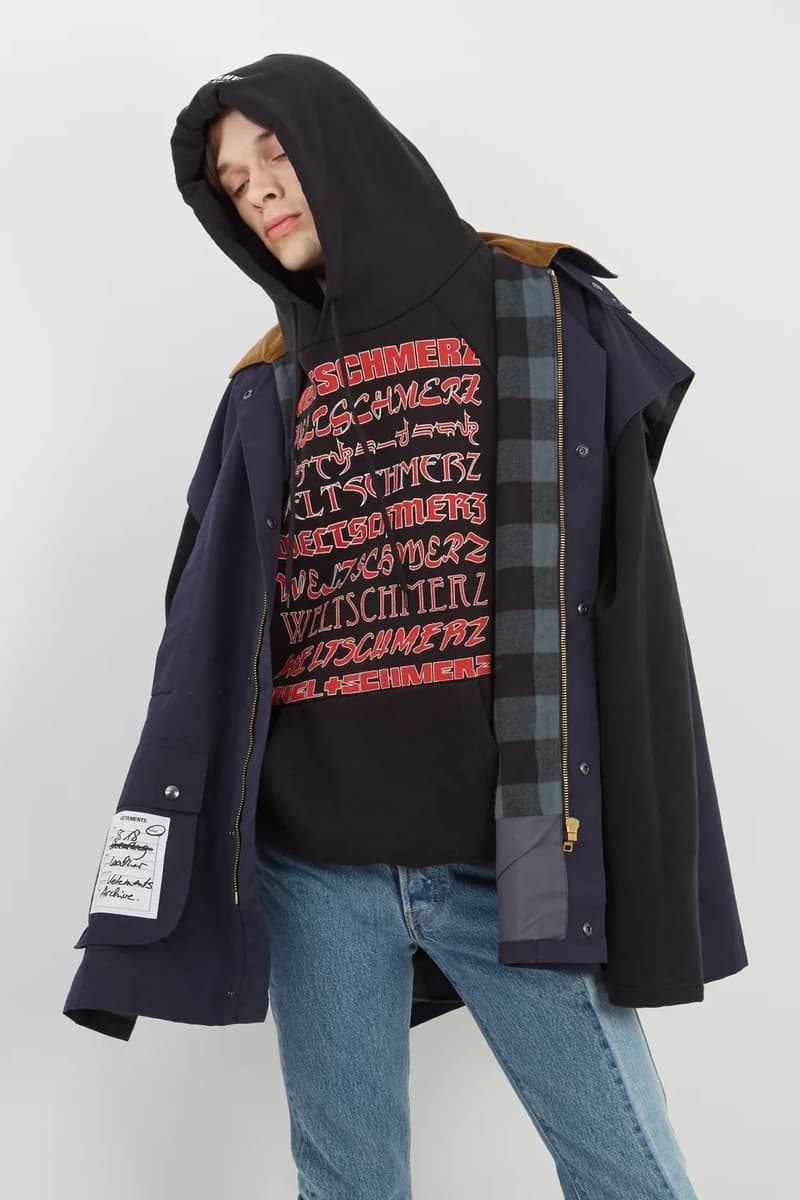 Vetements Contrast Collar Reversible Vest spring summer 2018 release date info drop