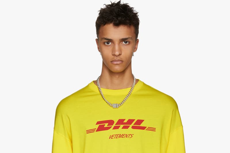 Vetements Silver USD Necklace release info accessories jewelry