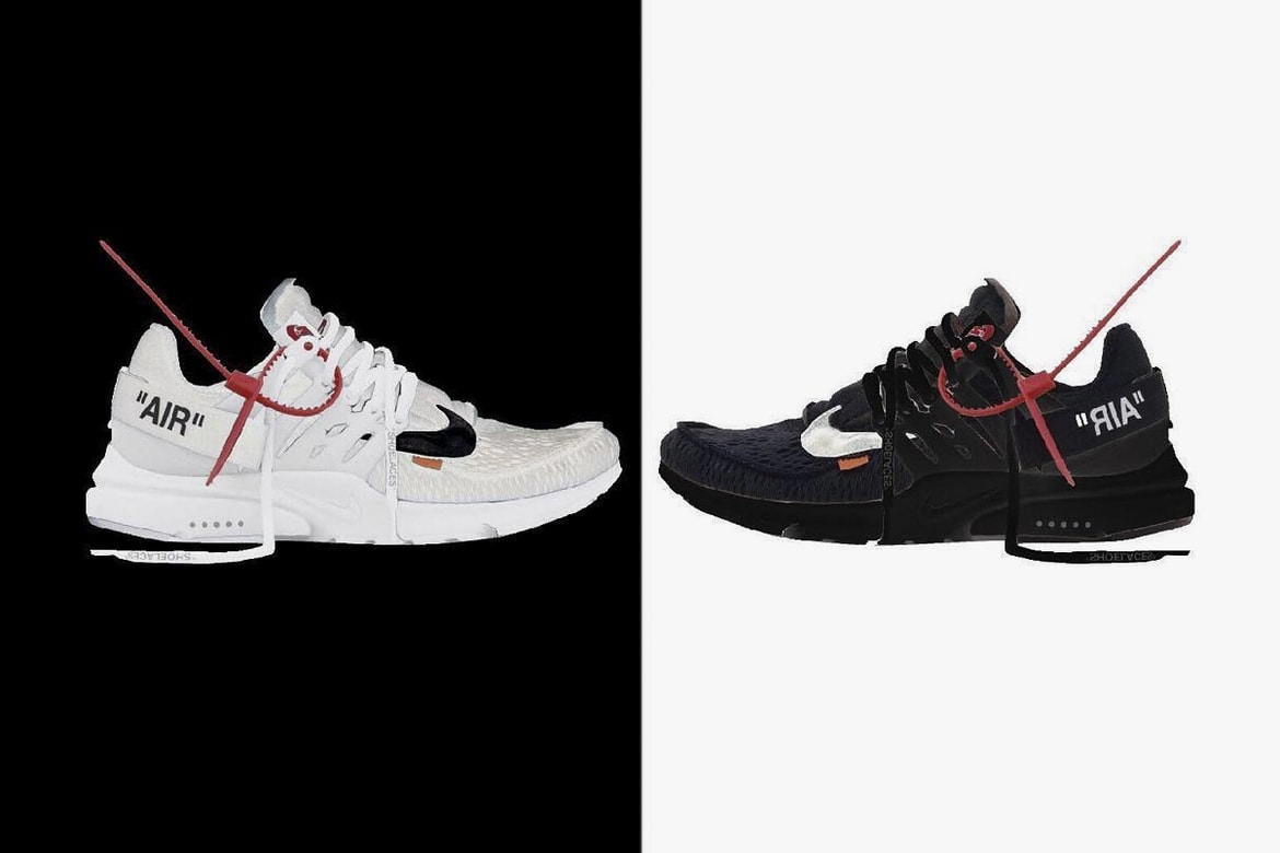 Black And White Hypebeast Shoes 3 https%3A%2F%2Fhypebeast.com%2Fimage%2F2018%2F04%2Fvirgil abloh nike air presto black white 2018 first look 01