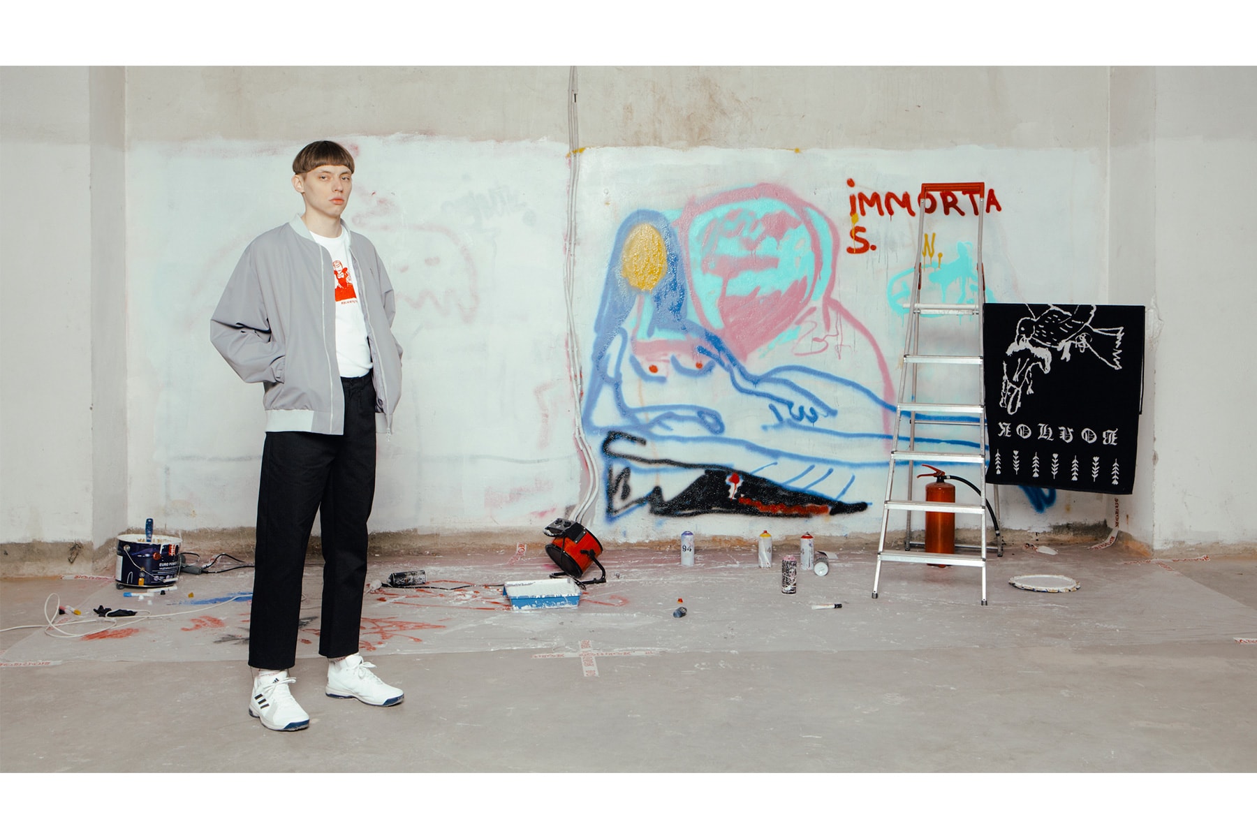 VOLCHOK clothing Russia "REPLICA" Collection Lookbook streetwear