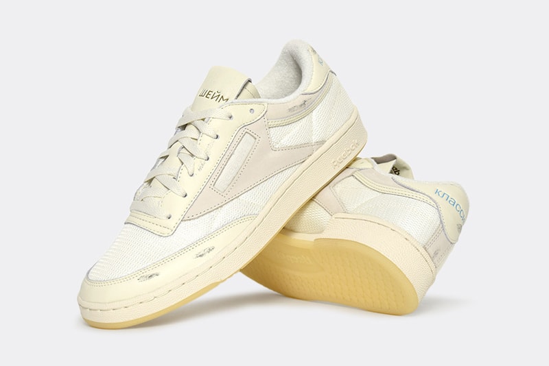 Walk of Shame Reebok Club C 85 2018 april release date info drop sneakers shoes footwear Andrey Artyomov moscow