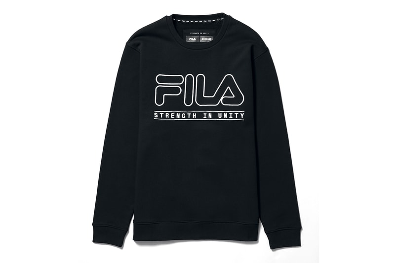 Weekday x Fila Spring/Summer 2018 SS18 Collaboration Collab 20-Piece Collection Releases April 18th In-Store April 19th Online Womenswear Menswear Joggers Leggings Shorts Windbreakers Sports Tops Tees Sweatshirts Light Grey Pure White Light Pink Blue Performance Athletic How to Cop Buy Purchase
