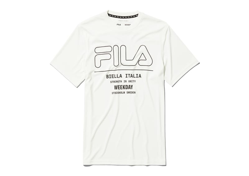 fila x weekday enna sweatshirt