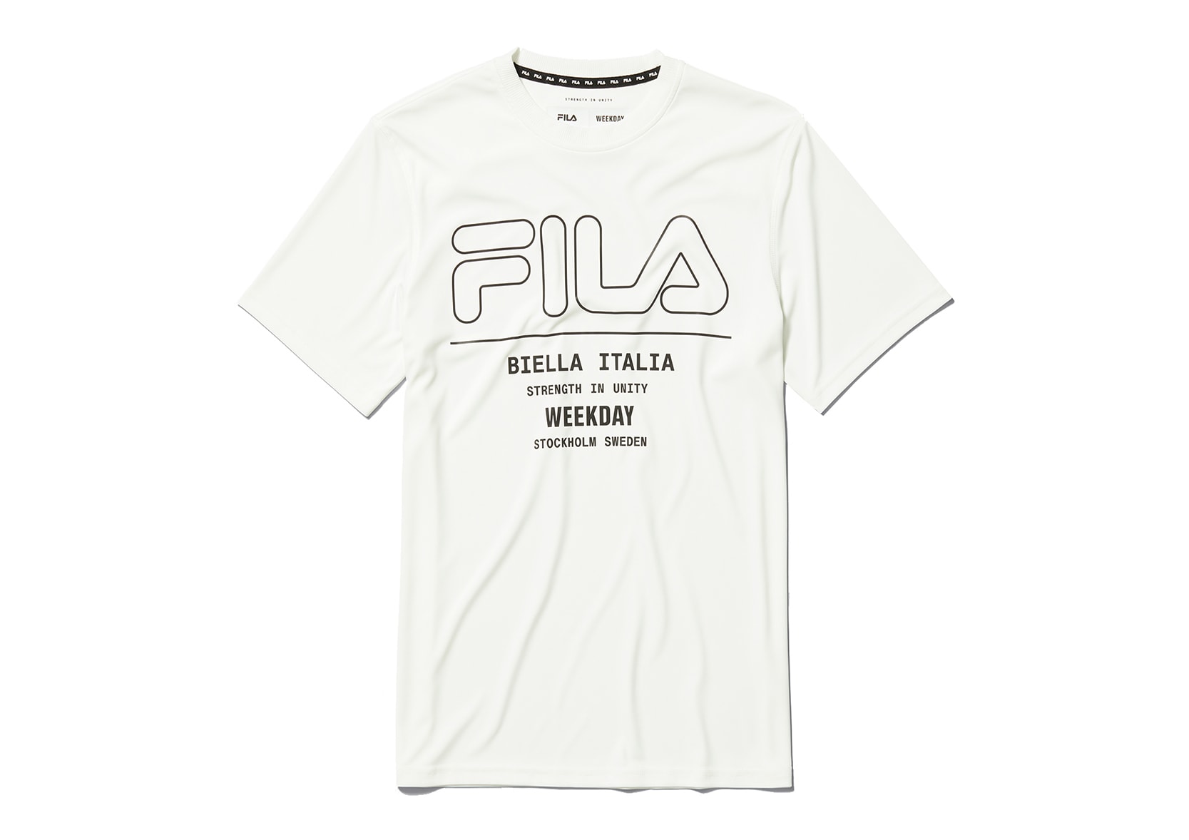 Weekday x Fila Spring/Summer 2018 SS18 Collaboration Collab 20-Piece Collection Releases April 18th In-Store April 19th Online Womenswear Menswear Joggers Leggings Shorts Windbreakers Sports Tops Tees Sweatshirts Light Grey Pure White Light Pink Blue Performance Athletic How to Cop Buy Purchase