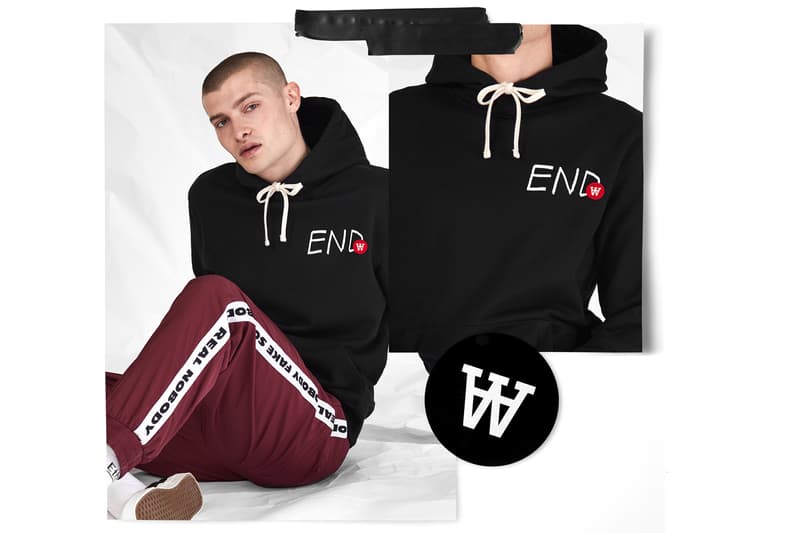 Wood Wood END Double A Basics Staples Every Day Hoodie Sweatshirt T-shirt Release Details Information How to Buy Cop Purchase
