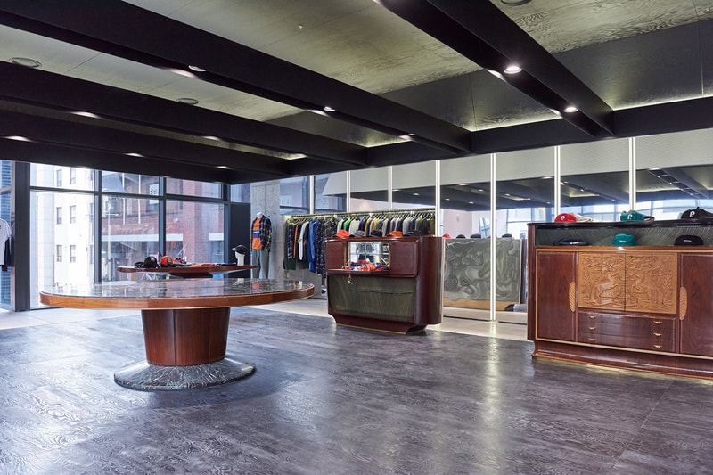 WORKSOUT Store Ryse Hotel 15 collaborations Sasquatchfabrix Brain Dead P.A.M. Carhartt WIP Andrea Caputo Nike Slam Jam Interior Design Inspiration Shop Retailer