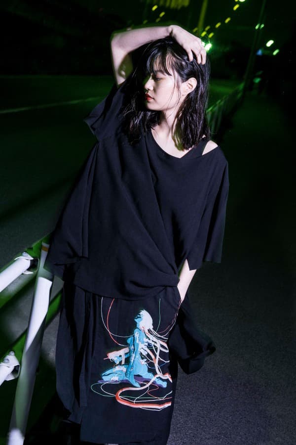 Yohji Yamamoto Ground Y Ghost in the shell Mamoru Oshii collaboration collection spring summer 2018 anime