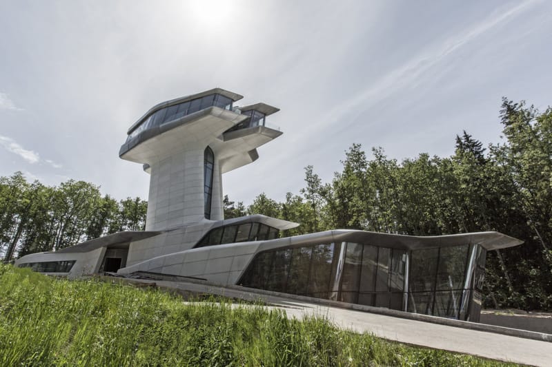 Zaha Hadid's Only Private Residence Is Finally Completed