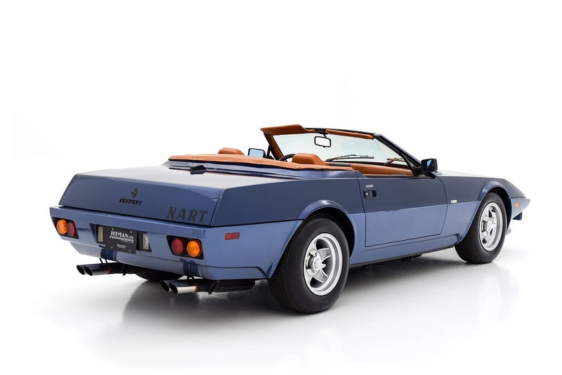 1971 Ferrari Daytona 365 GTB/4 NART Spyder Purchase Details Enzo Luigi Chinetti Reward 24 Hours Le Mans Victory North American Racing Team Worldwide Daytona Coachwork Giovanni Michelotti Standard Bodywork $995,000 USD $1 million